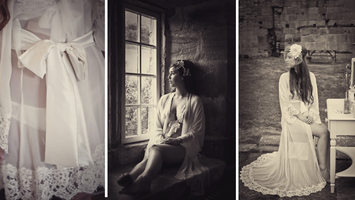 Wedding lingerie and garters made in UK & delivered free